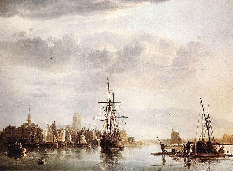 Aelbert Cuyp Ansicht von Dordrecht oil painting picture